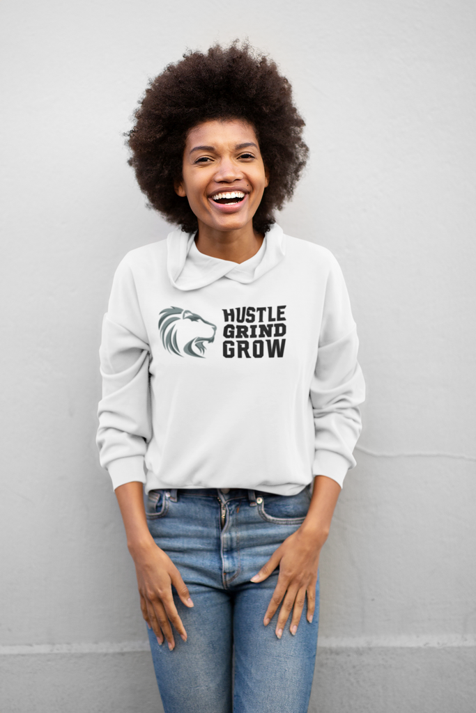 Hustle Grind Grow Long Sleeve T-Shirt Hoodie